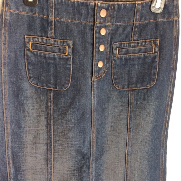 Gap Maxi Denim Jean Skirt - Picture 3 of 5